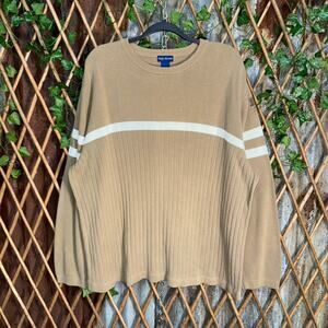 Vintage Y2K high Sierra knitted surf XG 2000s stripe sweater